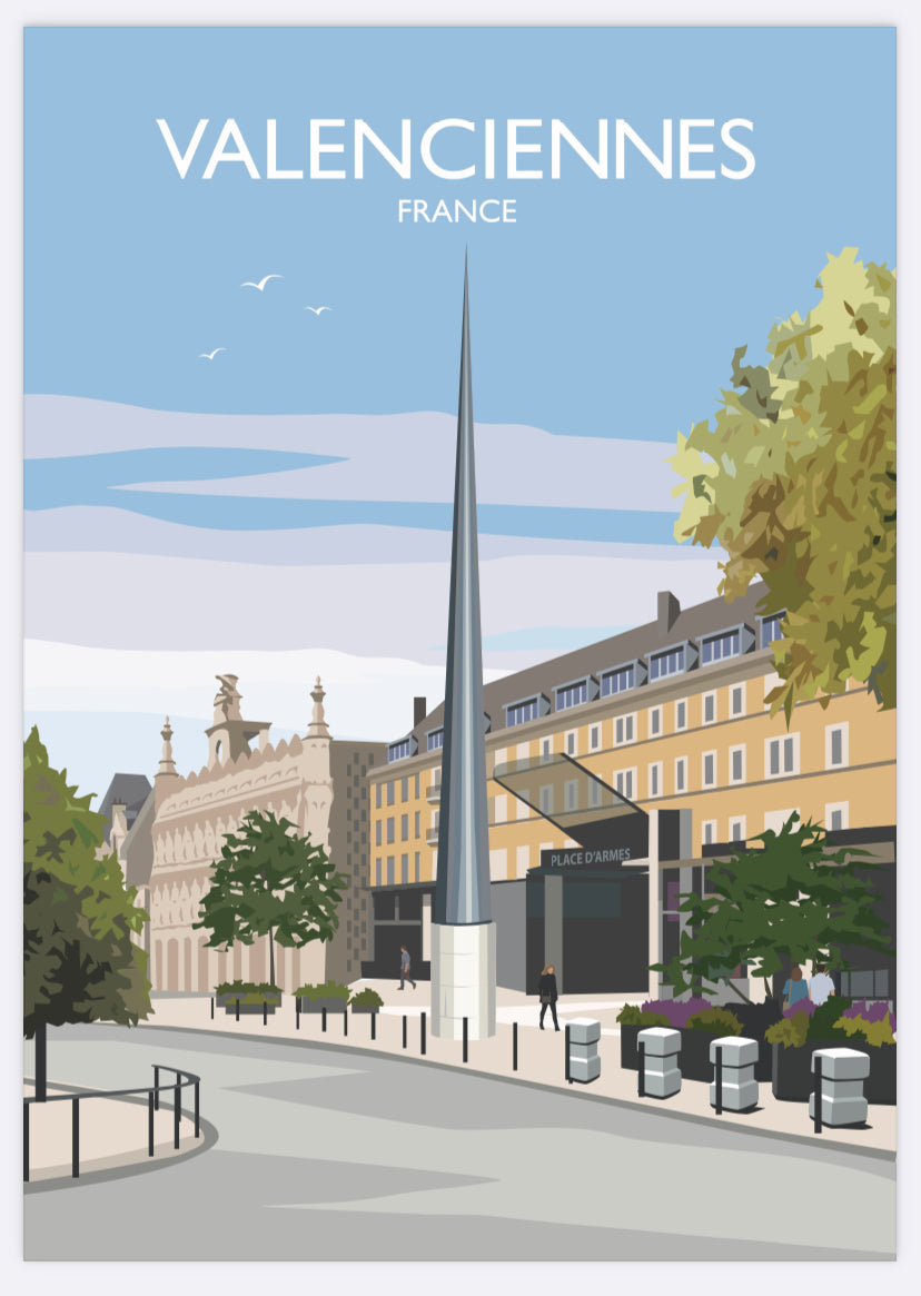 AFFICHE VALENCIENNES