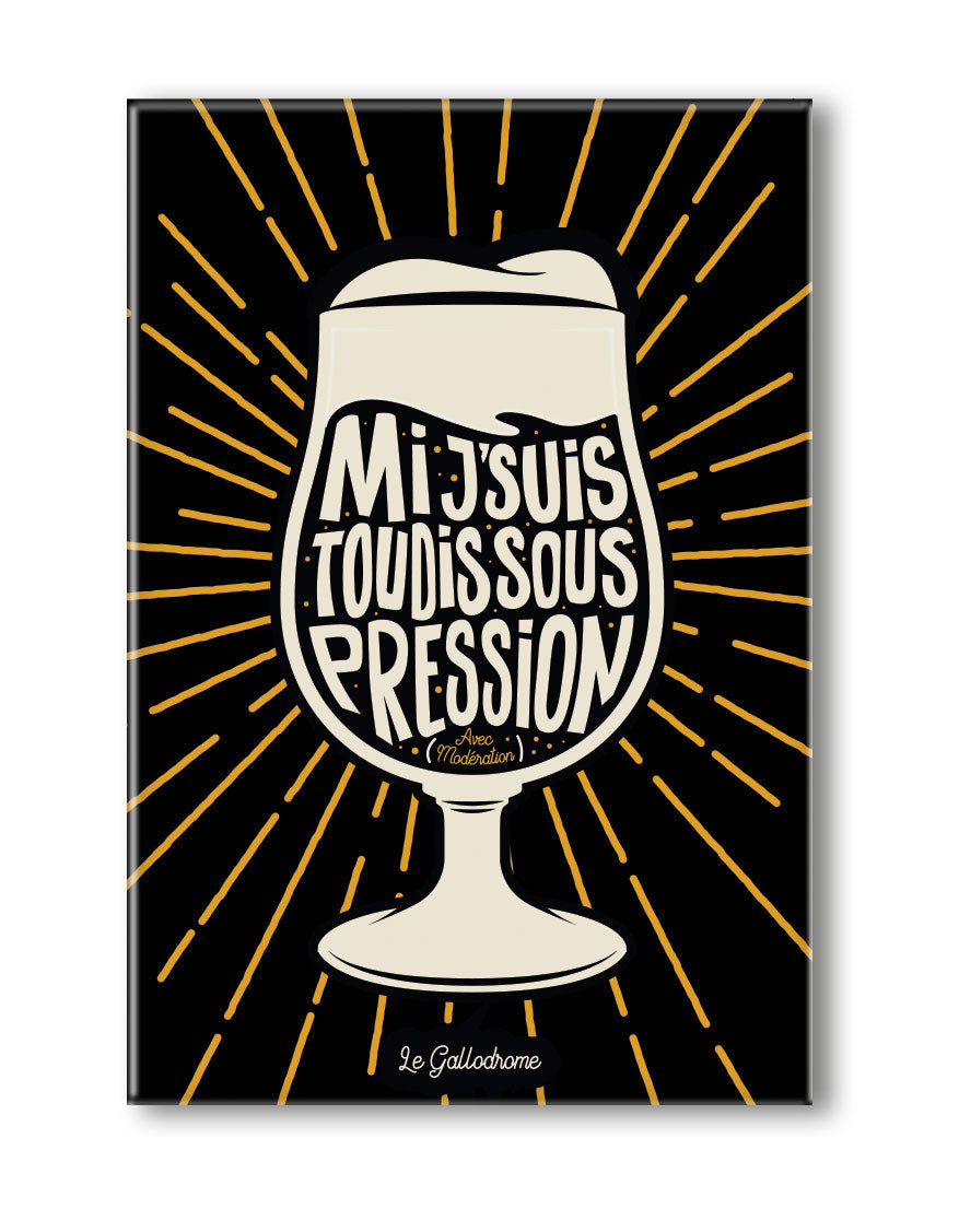 MAGNET TOUDIS SOUS PRESSION