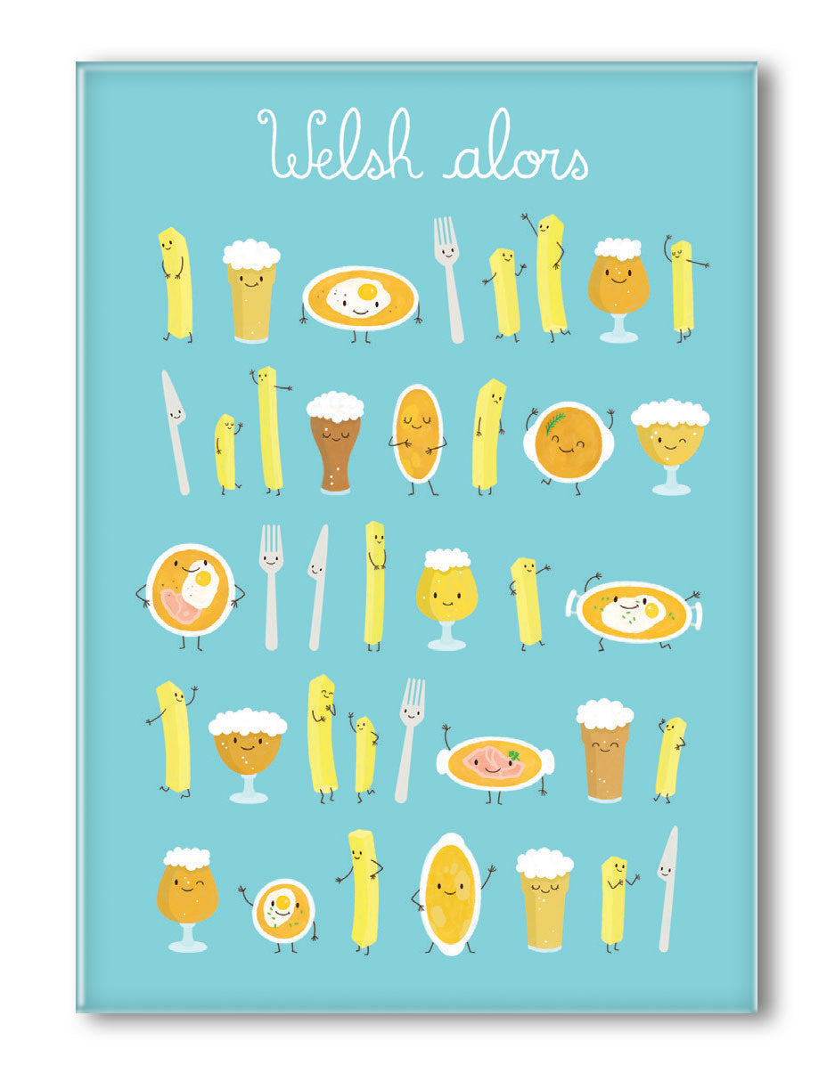 MAGNET GRAND FORMAT WELSH ALORS