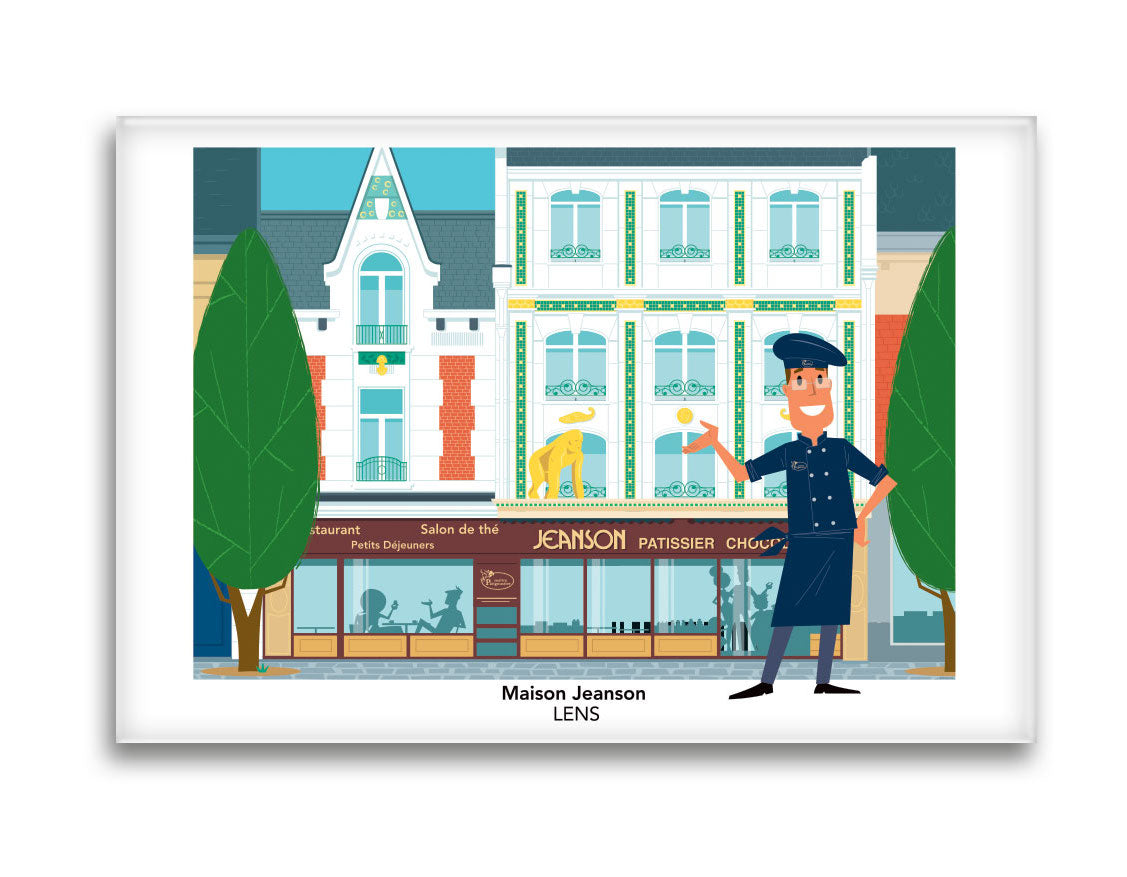 MAGNET MAISON JEANSON