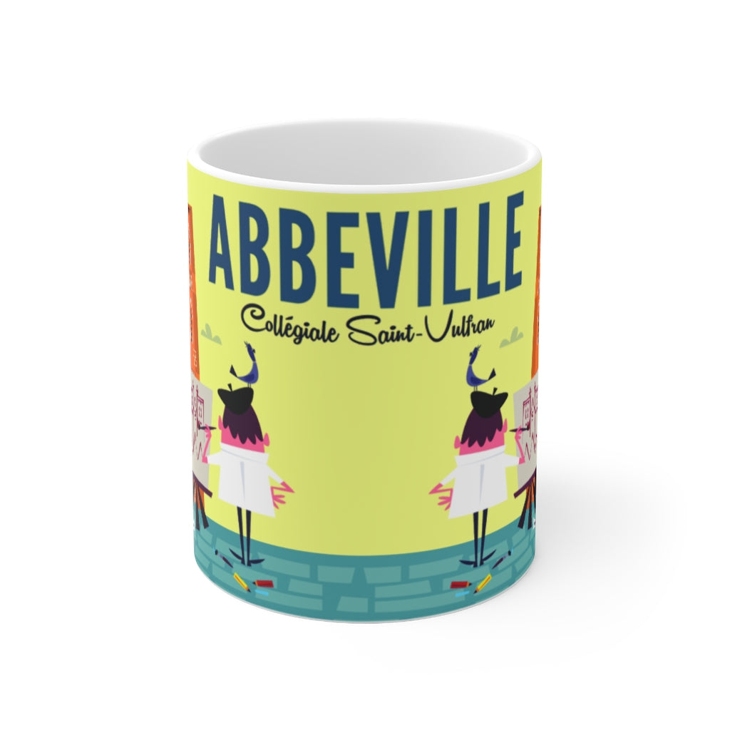 MUG EN CÉRAMIQUE ABBEVILLE ARTISTE