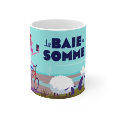 MUG EN CÉRAMIQUE BAIE DE SOMME VÉLO