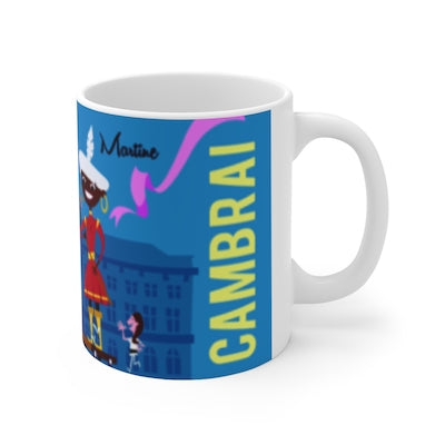 MUG EN CÉRAMIQUE MARTIN ET MARTINE LES GÉANTS CAMBRAI