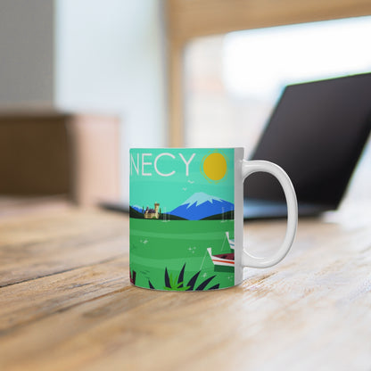 MUG EN CÉRAMIQUE LAC ANNECY