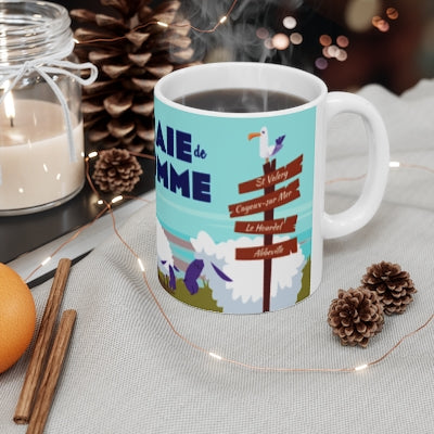 MUG EN CÉRAMIQUE BAIE DE SOMME VÉLO