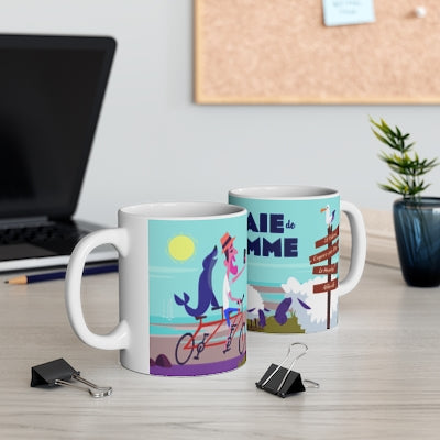 MUG EN CÉRAMIQUE BAIE DE SOMME VÉLO