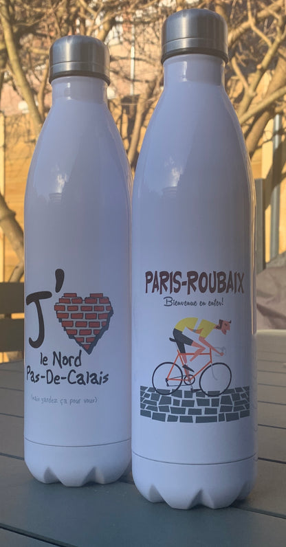 Gourde 750 ML Paris Roubaix ZIGZAG SOUVENIRS gourde-750-ml-paris-roubaix-zigzag-souvenirs