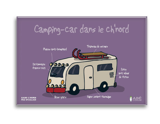 MAGNET CAMPING CAR DANS LE NORD