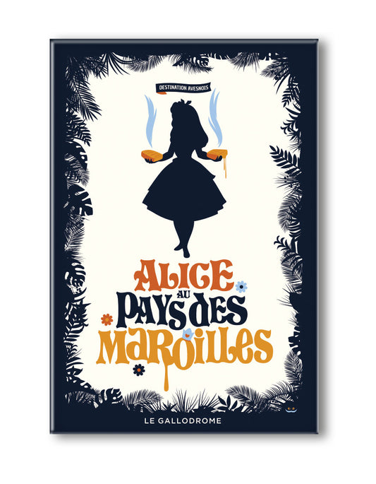 MAGNET ALICE AU PAYS DES MERVEILLES