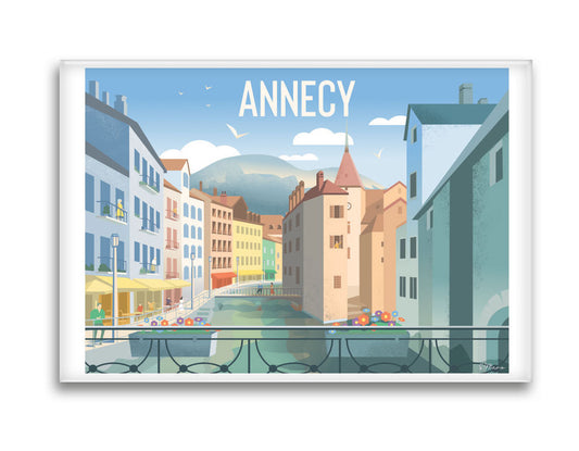 ANNECY VUE MAGNET