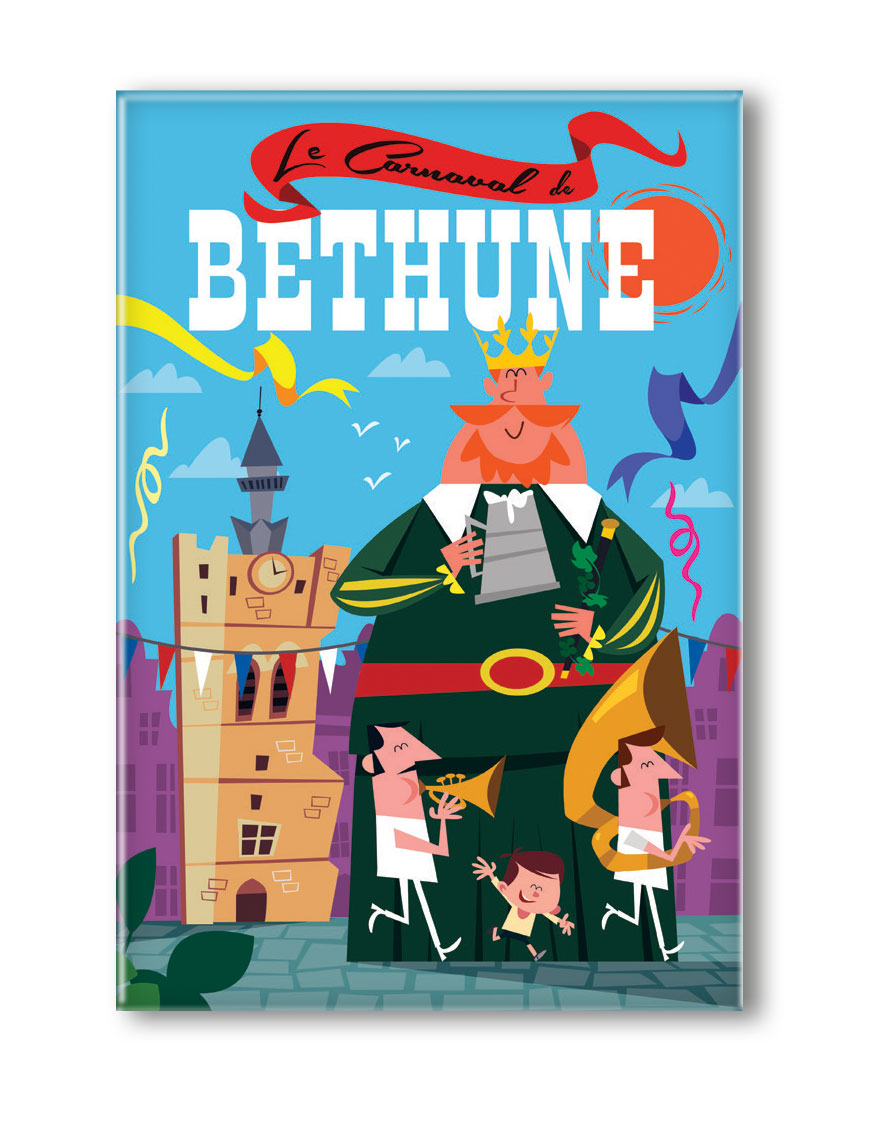 MAGNET CARNAVAL DE BETHUNE