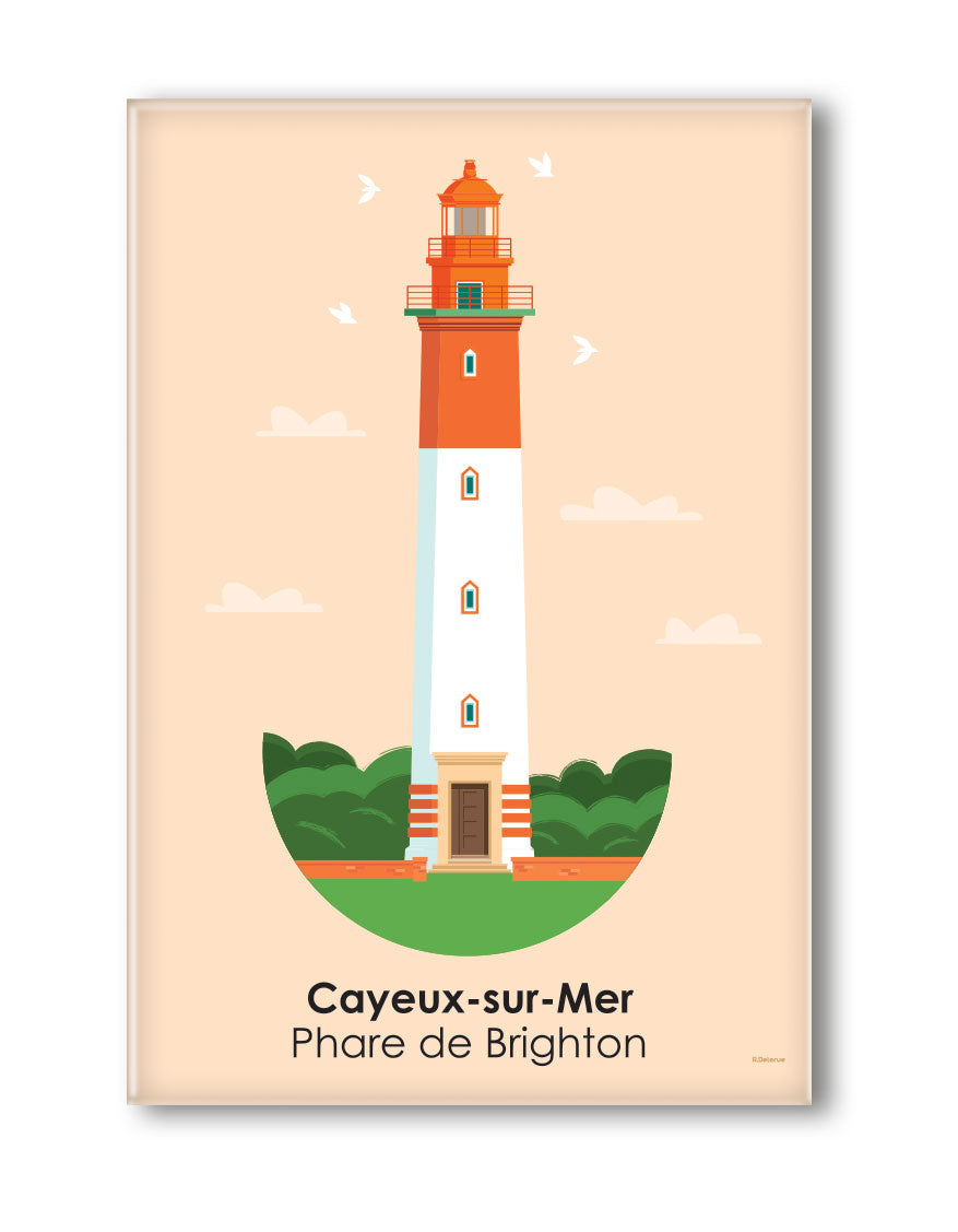 MAGNET COLLECTION PHARE DE CAYEUX-SUR-MER