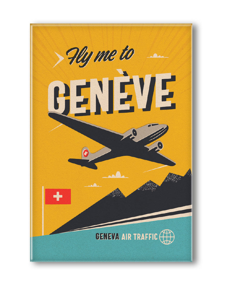 MAGNET FLY ME TO GENEVE