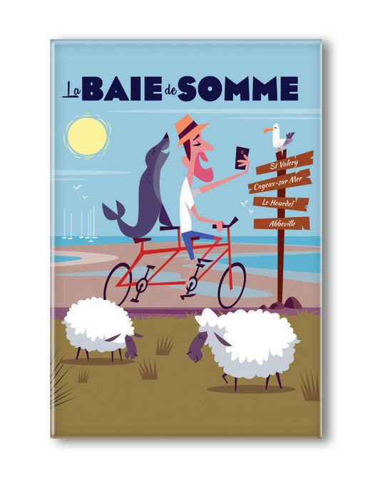 MAGNET VELO BAIE DE SOMME MAGNET