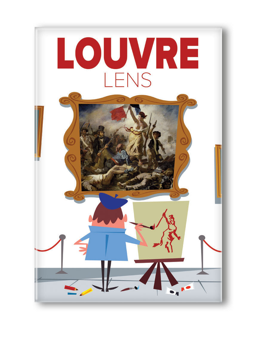 MAGNET LOUVRE LENS ARTISTE