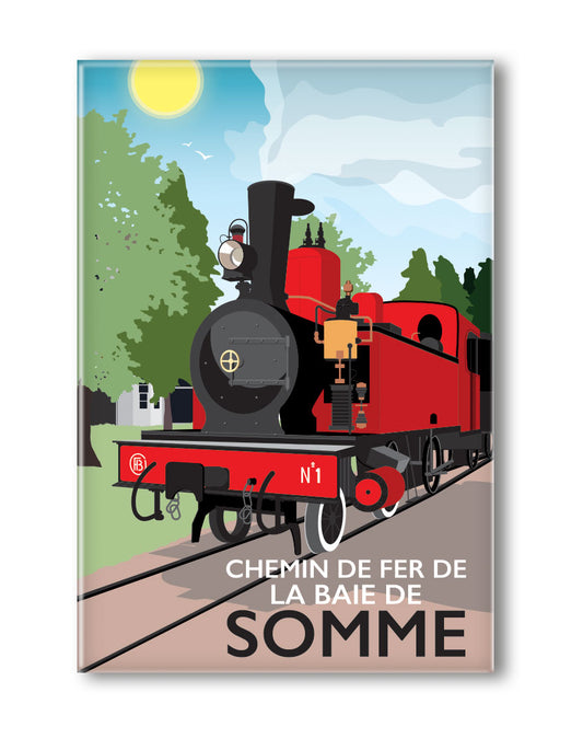 MAGNET CHEMIN DE FER DE LA BAIE DE SOMME